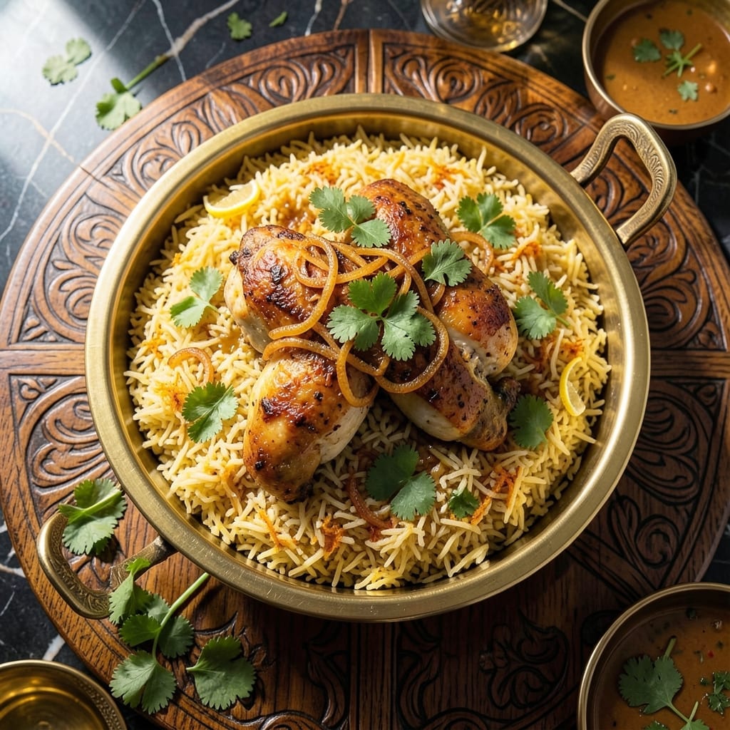 Hyderabadi Chicken Biryani Recipe: Aromatic Layers of Spiced Perfection Hyderabadi Chicken Biryani Recipe: Aromatic Layers of Spiced Perfection