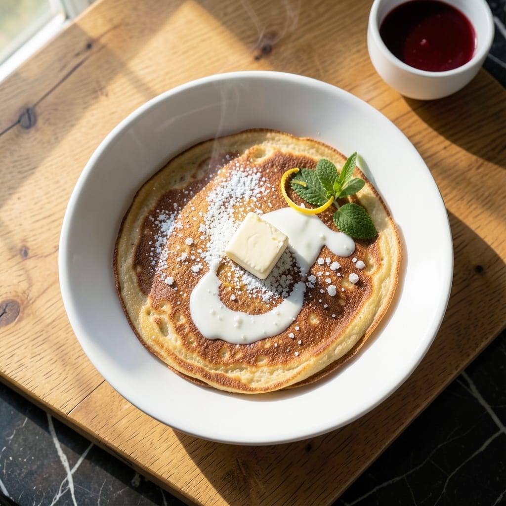 English Pancake Recipe for One: Light and Lacy Single-Serve Breakfast English Pancake Recipe for One: Light and Lacy Single-Serve Breakfast