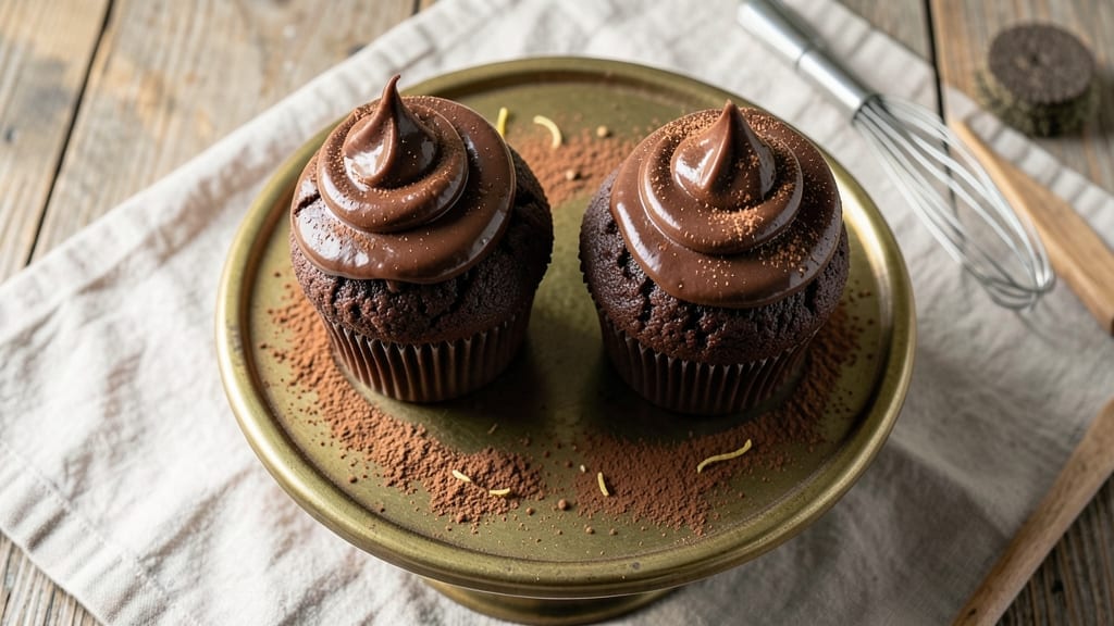 2 Chocolate Cupcake Recipe: Rich Cocoa Swirls and Velvety Frosting