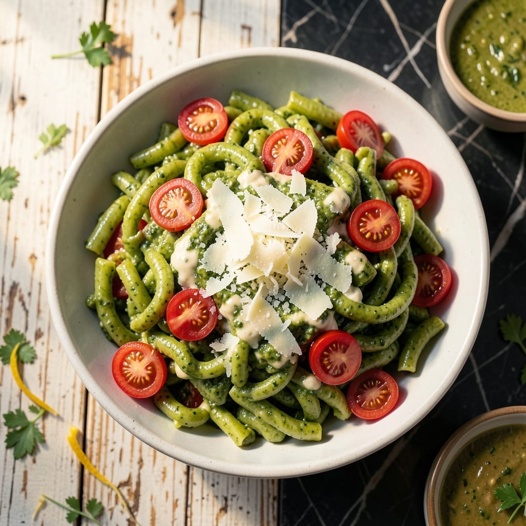 Jimmy John's Pesto Pasta Salad Recipe: Copycat Creamy Herb Delight Jimmy John's Pesto Pasta Salad Recipe: Copycat Creamy Herb Delight