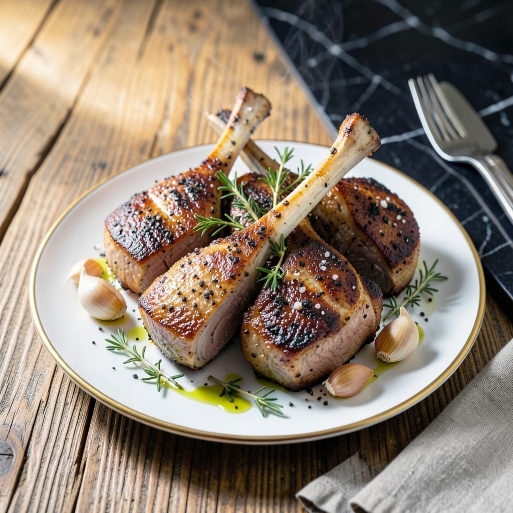 French Bone-In Pork Chop Recipe: Herb-Crusted Juiciness With Caramelized Edges French Bone-In Pork Chop Recipe: Herb-Crusted Juiciness With Caramelized Edges