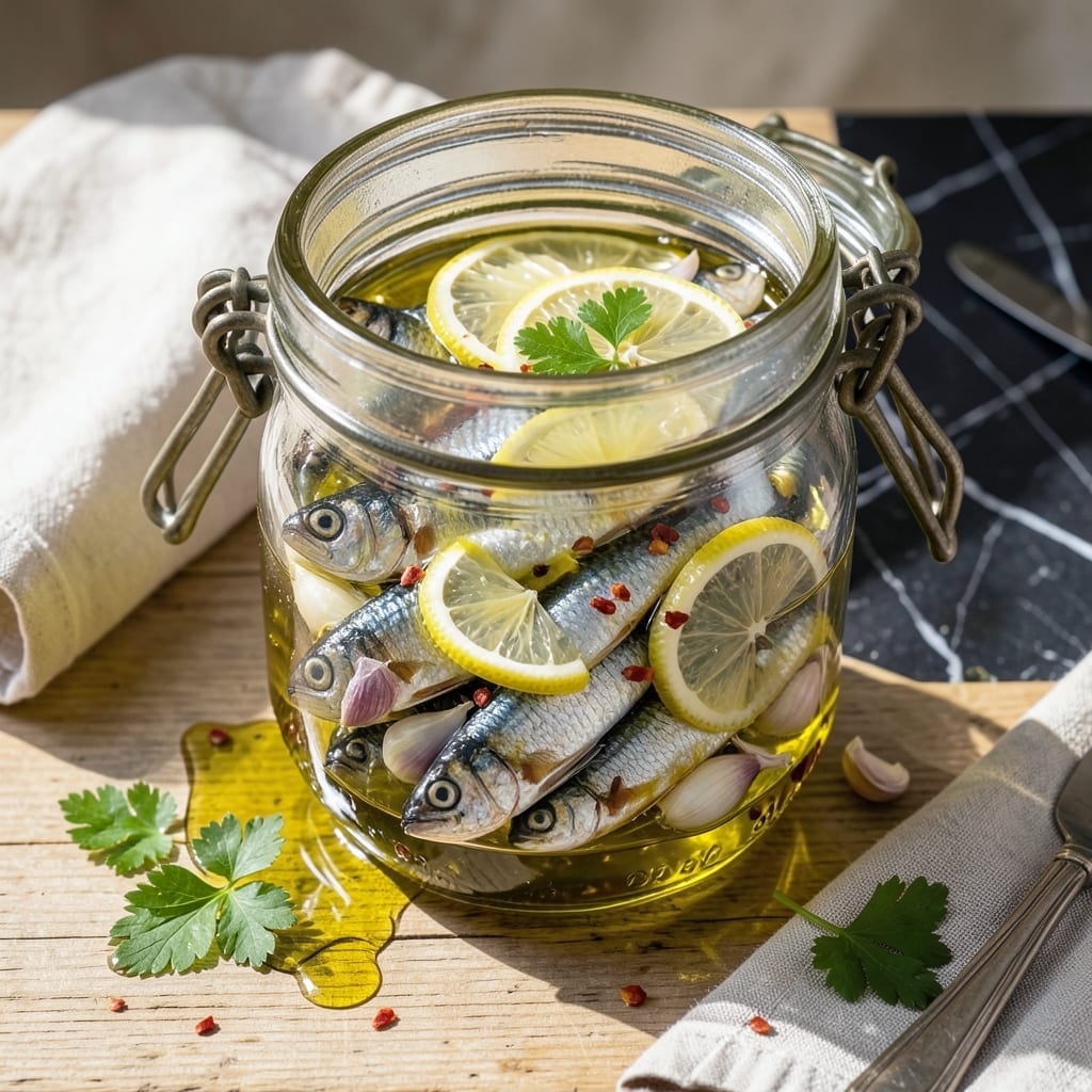 Sardines In Olive Oil Recipe: Mediterranean-Style Flavor in Minutes Sardines In Olive Oil Recipe: Mediterranean-Style Flavor in Minutes