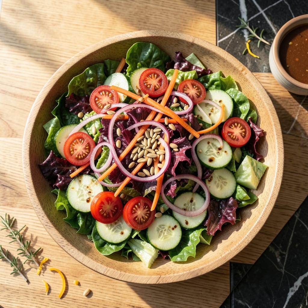 Salad Recipe for BBQ Party: Crisp Fresh Layers for the Grill Salad Recipe for BBQ Party: Crisp Fresh Layers for the Grill