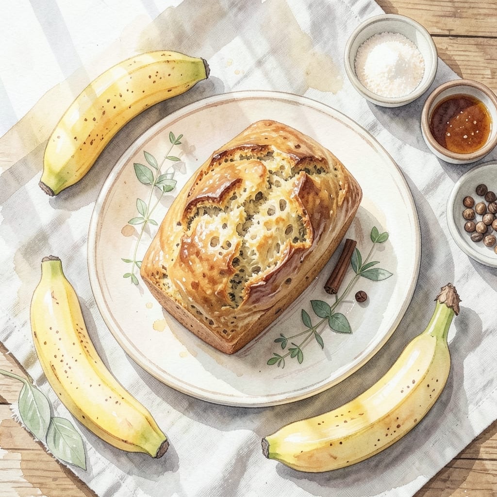 Banana Bread Recipe With Nutmeg: Warm Spiced Loaf for Cozy Mornings Banana Bread Recipe With Nutmeg: Warm Spiced Loaf for Cozy Mornings