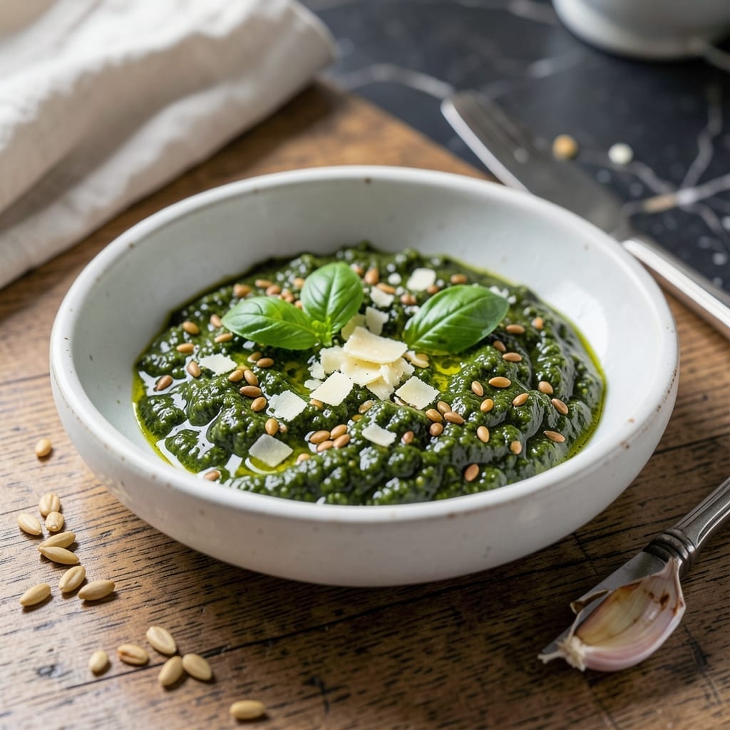Recipe For Pesto Sauce Without Nuts