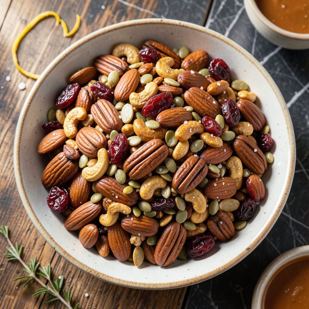 Roasted Trail Mix Recipe: Sweet and Salty Crunch in Every Handful Roasted Trail Mix Recipe: Sweet and Salty Crunch in Every Handful