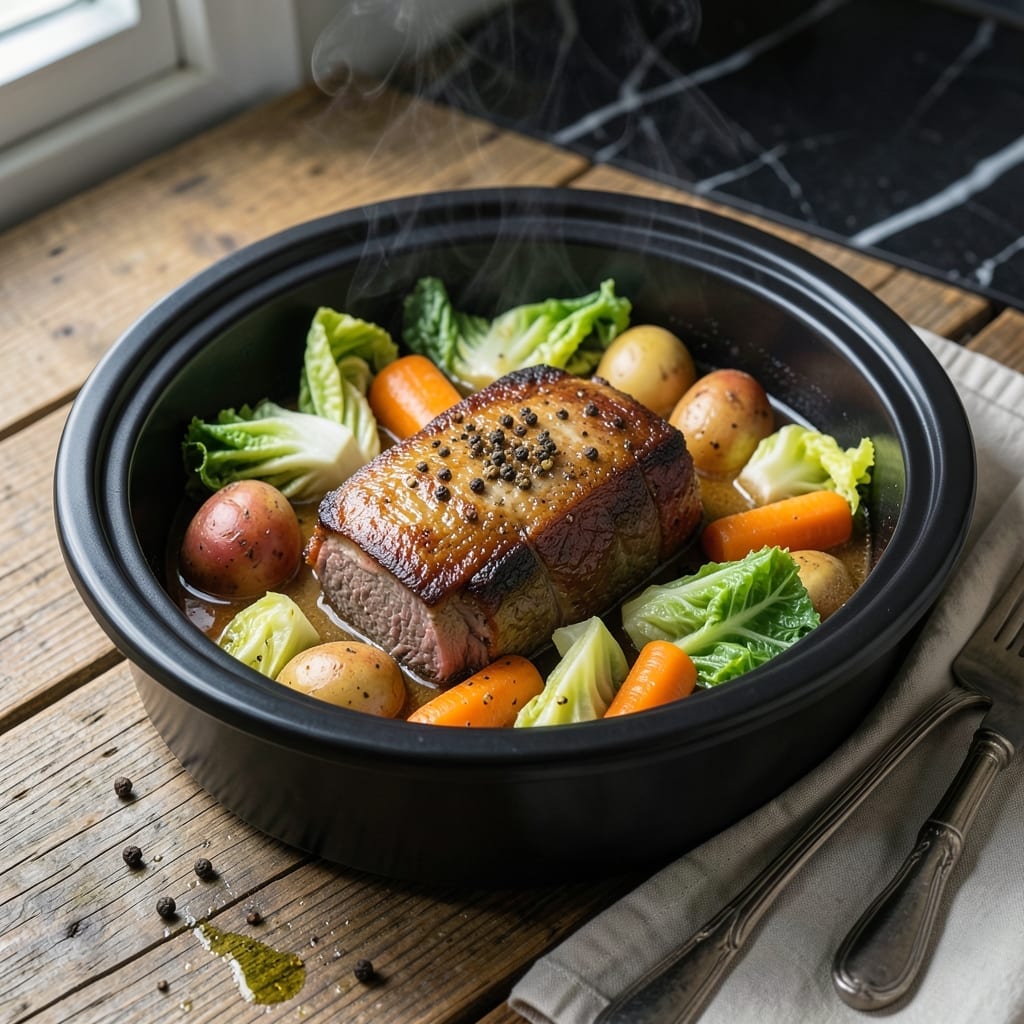 Crock Pot Recipe For Corned Beef And Cabbage