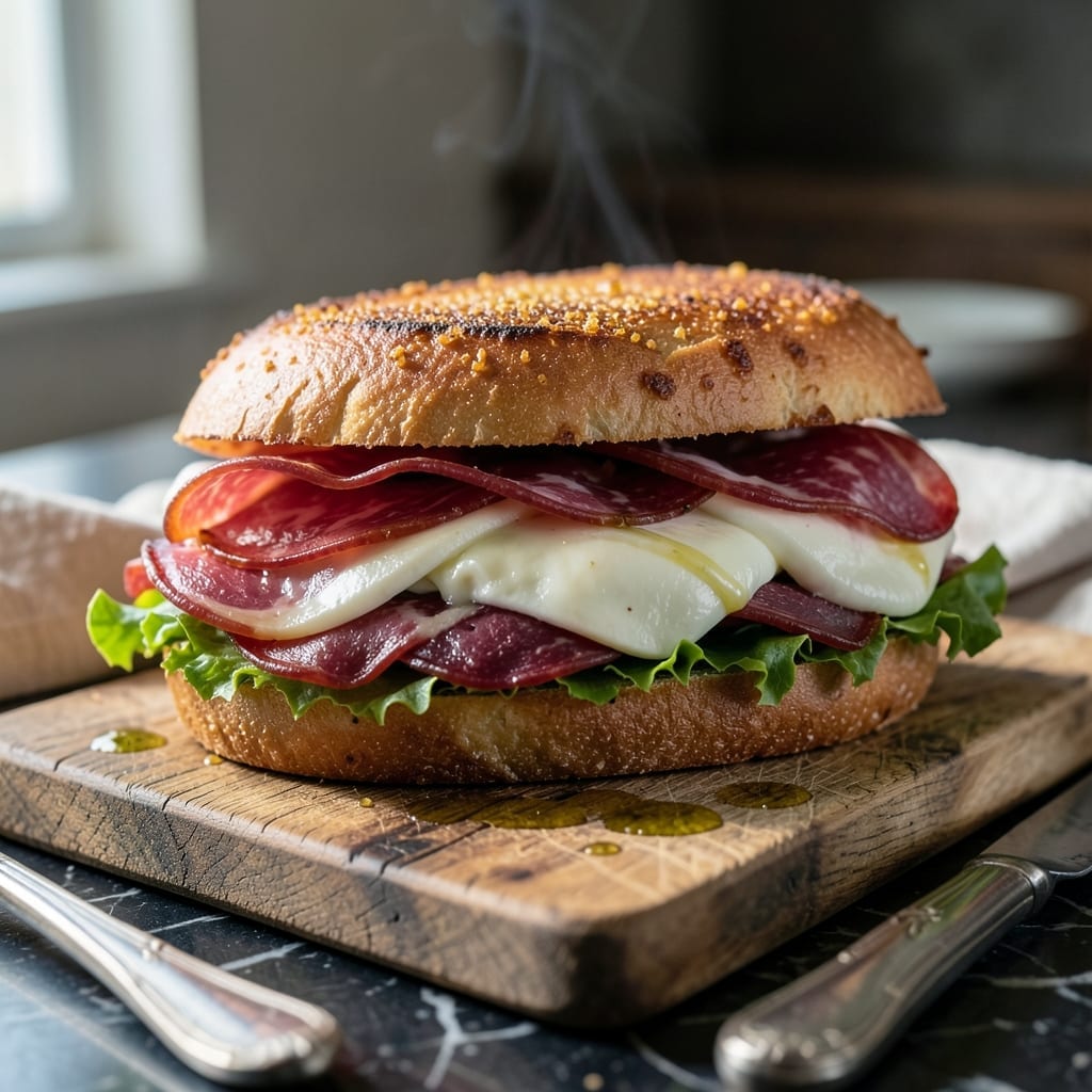 Recipe Italian Sub: Loaded With Meats and Cheese for a Hearty Bite Recipe Italian Sub: Loaded With Meats and Cheese for a Hearty Bite