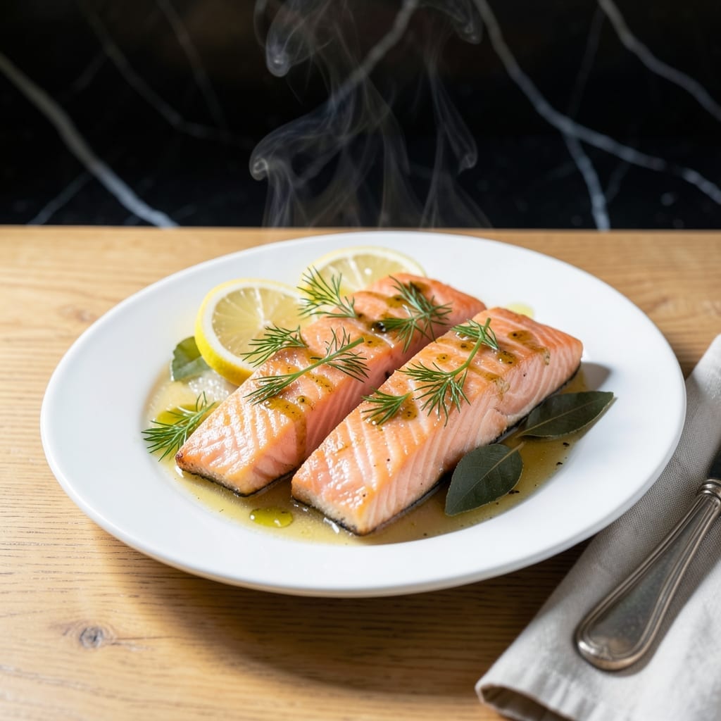 Jamie Oliver's Poached Salmon Recipe: Gentle Cooking for Silky Texture Jamie Oliver's Poached Salmon Recipe: Gentle Cooking for Silky Texture