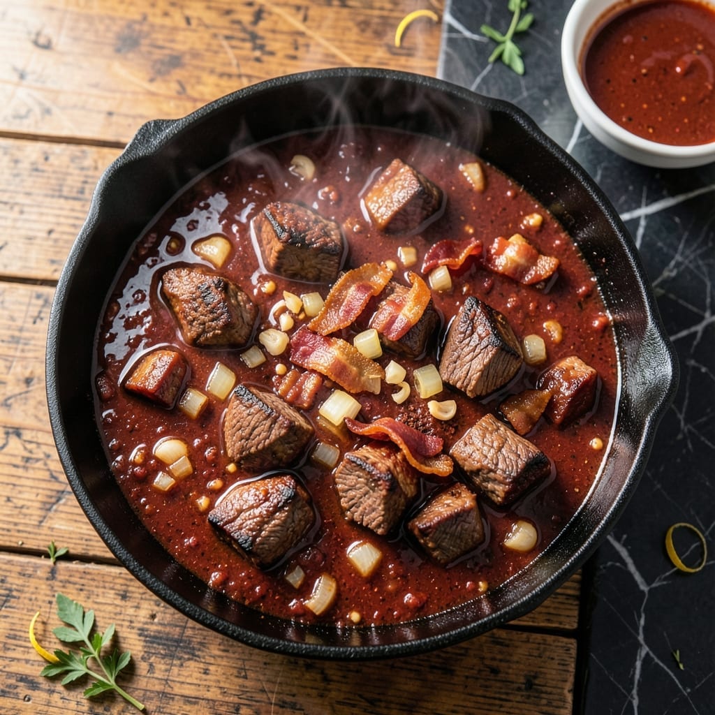 Texas Chili Recipe No Beans: Smoky Meat-Lover's Bowl Texas Chili Recipe No Beans: Smoky Meat-Lover's Bowl