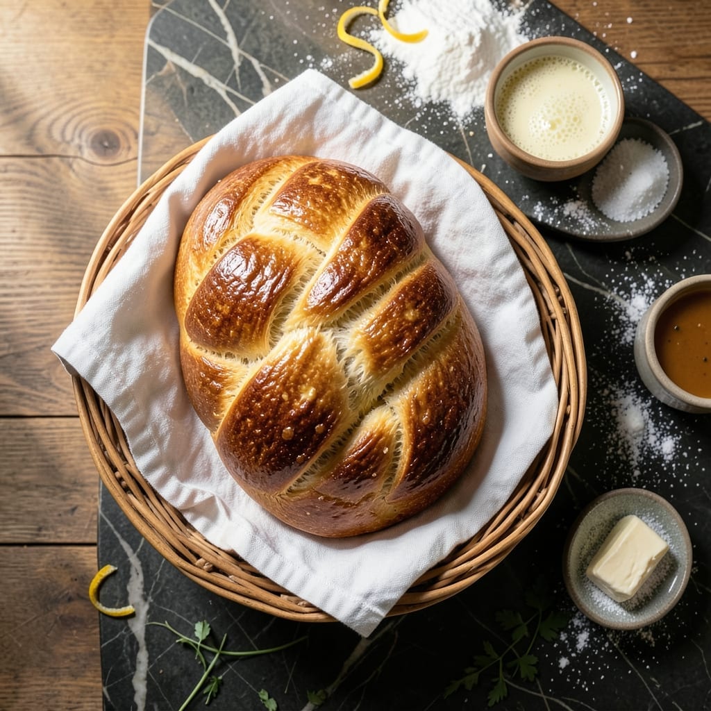 Recipe for Tsoureki Bread: Sweet Braided Easter Tradition Recipe for Tsoureki Bread: Sweet Braided Easter Tradition