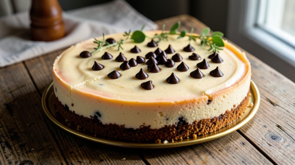 6-Inch Chocolate Chip Cheesecake Recipe: Crispy Crust and Gooey Swirls in One Bake 6-Inch Chocolate Chip Cheesecake Recipe: Crispy Crust and Gooey Swirls in One Bake