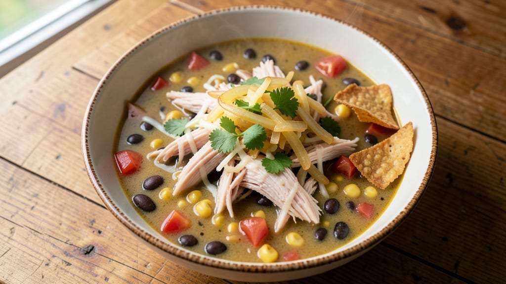 5 Can Chicken Tortilla Soup Recipe: Smoky Cumin and Tortilla Crunch Magic 5 Can Chicken Tortilla Soup Recipe: Smoky Cumin and Tortilla Crunch Magic