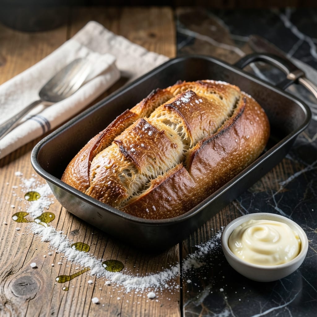 French Bread Recipe Bread Maker: Effortless Bakery Style Loaf at Home illustration with key details