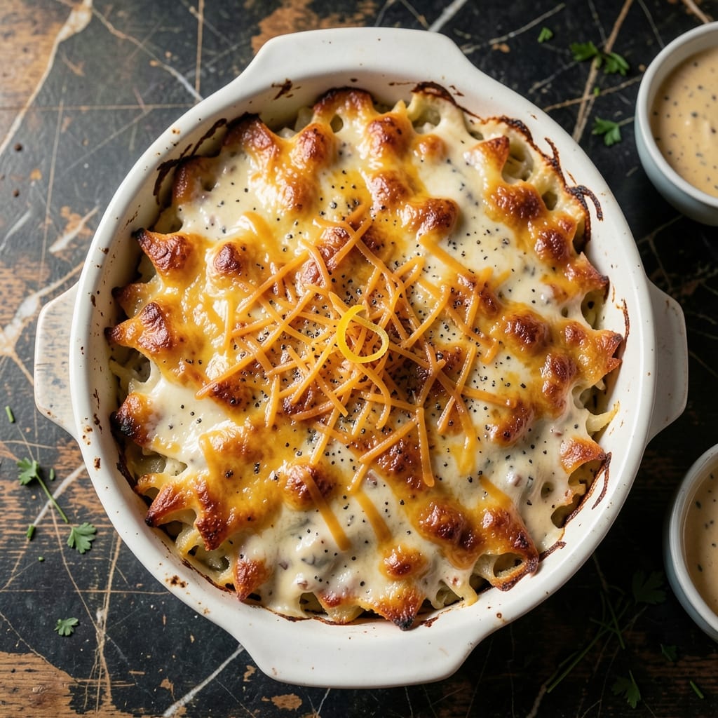 Complete Funeral Potatoes Recipe Pioneer Woman: Cheesy Hash Brown Casserole with Crunchy Cornflake Topping overview image