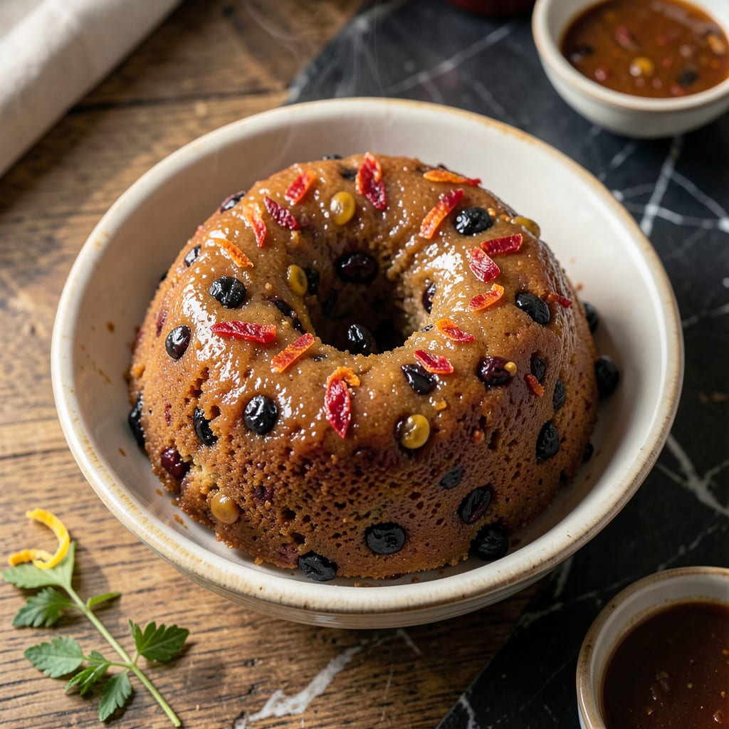 Gluten Free Steamed Christmas Pudding Recipe: Festive Spiced Richness in Every Slice detailed visual guide