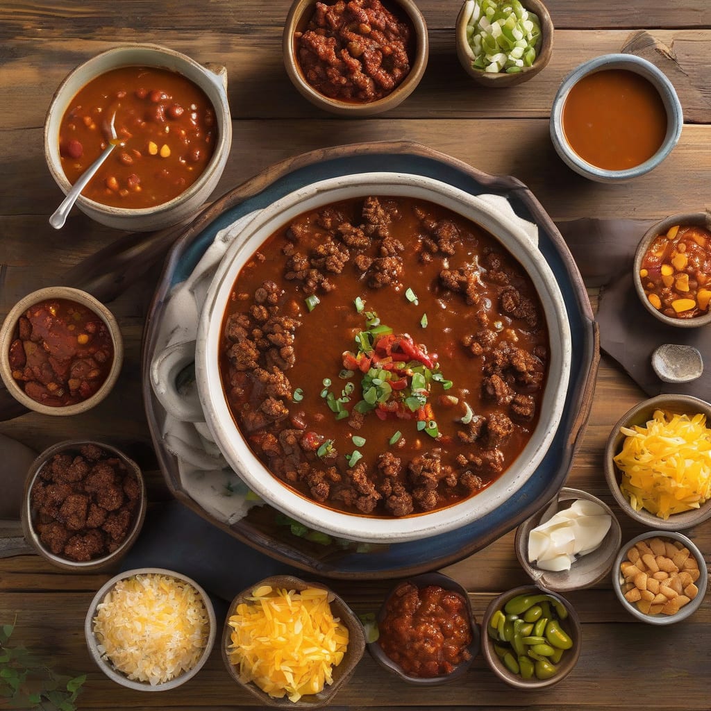 Visual representation of Golden Corral Chili Recipe: Hearty Comfort in a Bowl