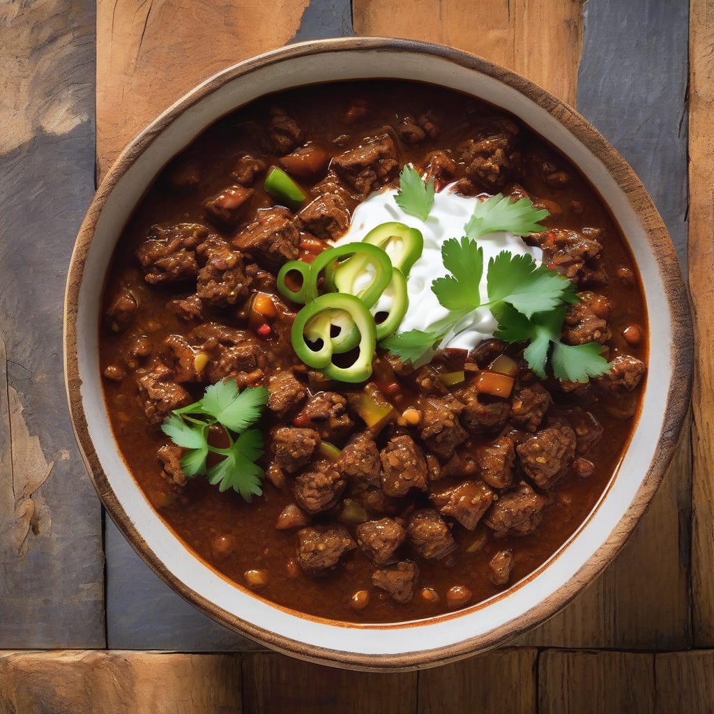 Complete Gordon Ramsay's Texas Chili Recipe: Beefy, Spicy Perfection overview image