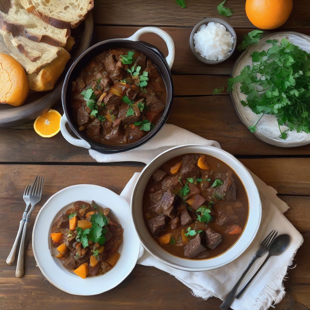 Visual representation of Haitian Ragout Recipe: Hearty Caribbean Comfort Stew
