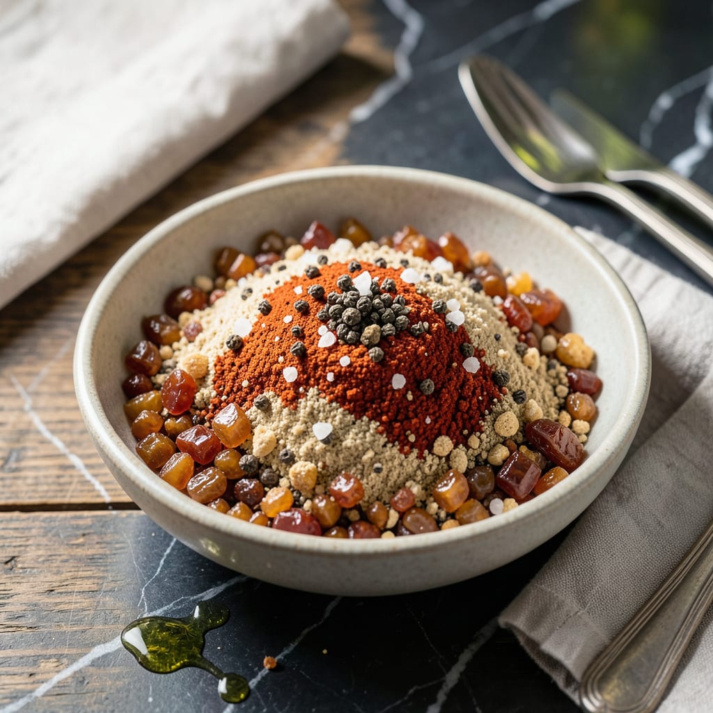 Ham Dry Rub Recipe: Bold Spice Blend for Any Protein illustration with key details