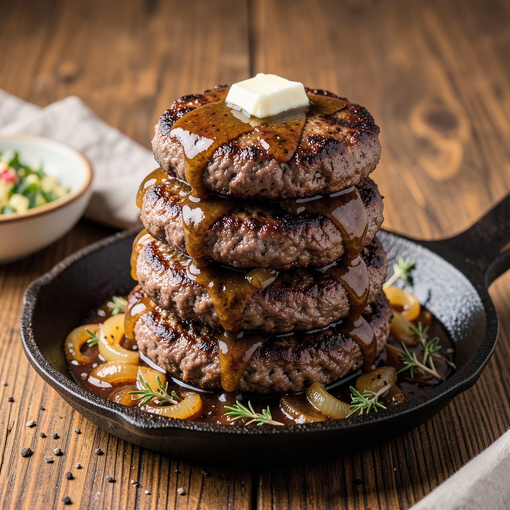 hamburgers in sauce recipe detailed visual guide