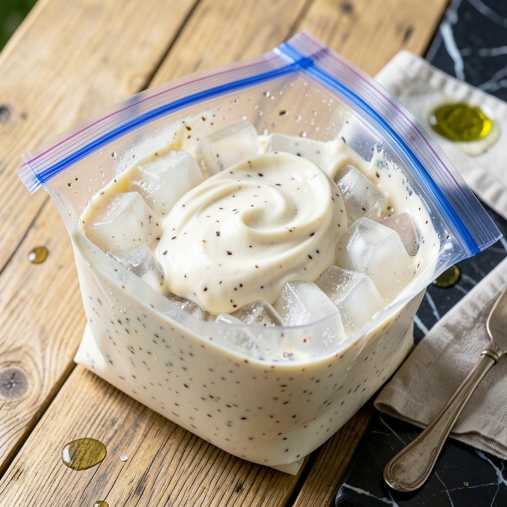 Homemade Ice Cream Recipe in a Bag: No-Churn Frozen Treat in Minutes Homemade Ice Cream Recipe in a Bag: No-Churn Frozen Treat in Minutes