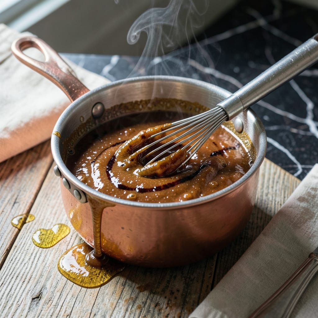 Honey BBQ Sauce Recipe With BBQ Sauce: Sweet and Smoky Homemade Twist example with annotations