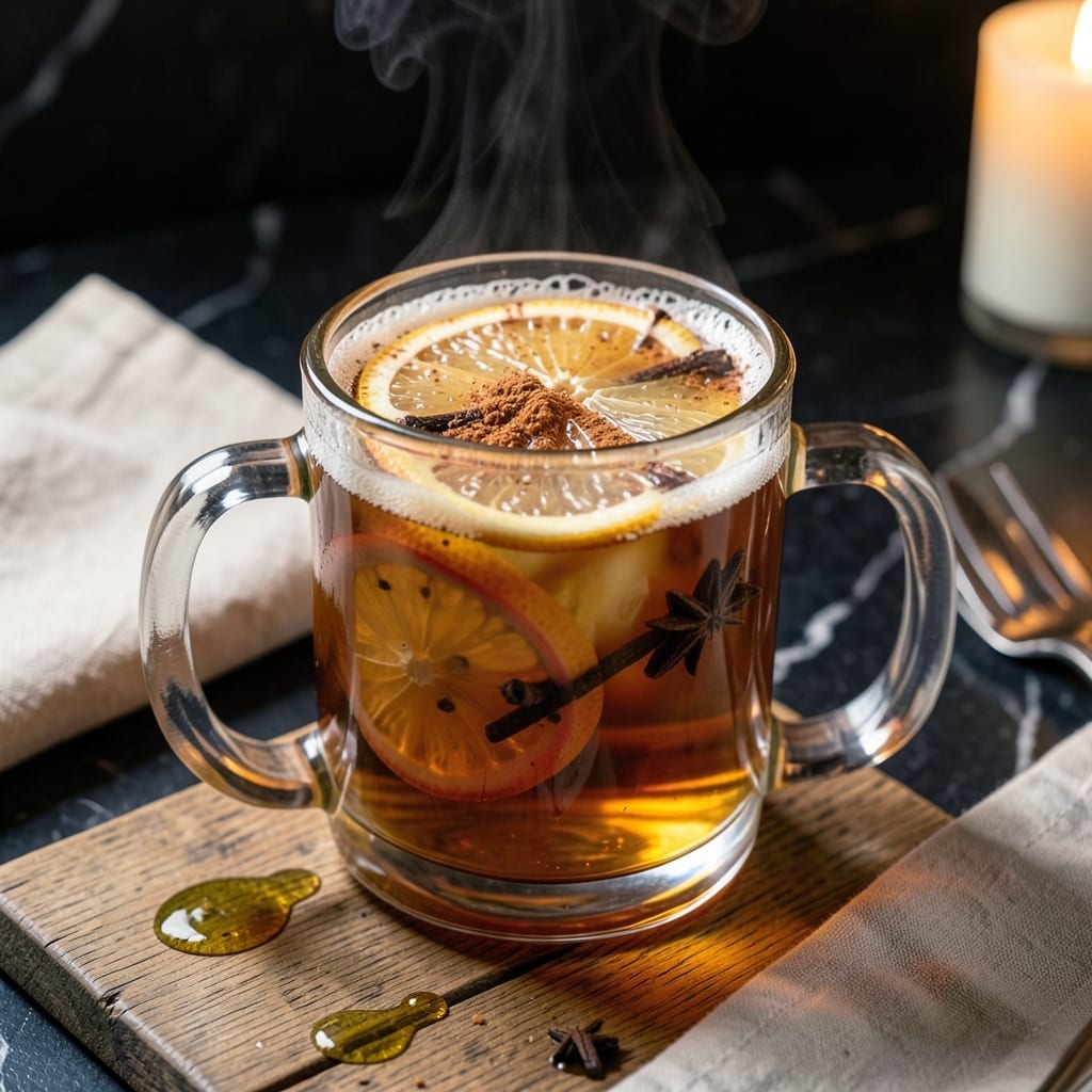 Hot Toddy Recipe for Cold: Whiskey and Honey Soothing Remedy