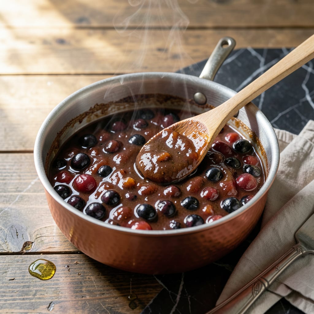 Huckleberry BBQ Sauce Recipe: Wild Berry Kick for Your Grill illustration with key details