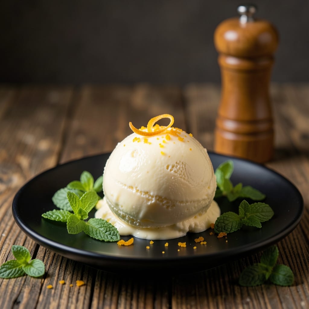 ice cream recipe for ice cream ball example with annotations