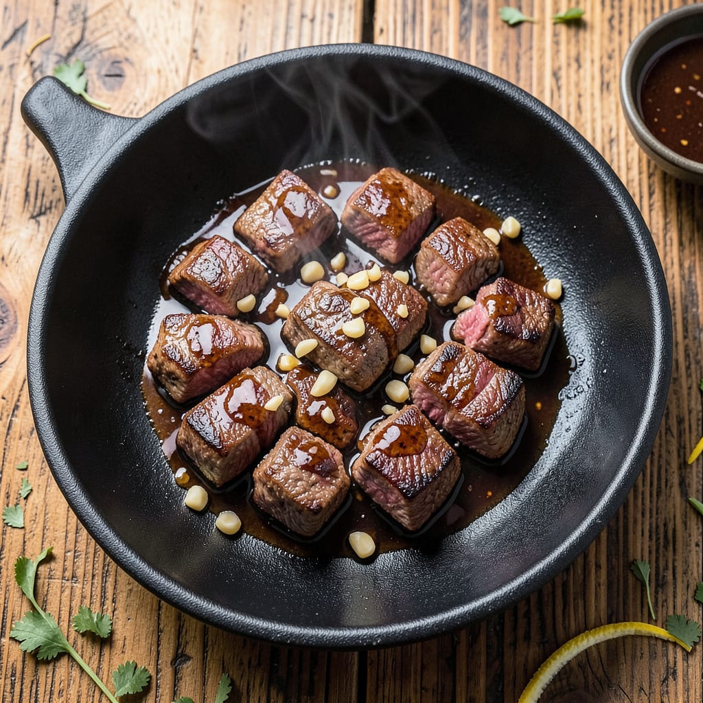 ihop steak tips recipe illustration with key details
