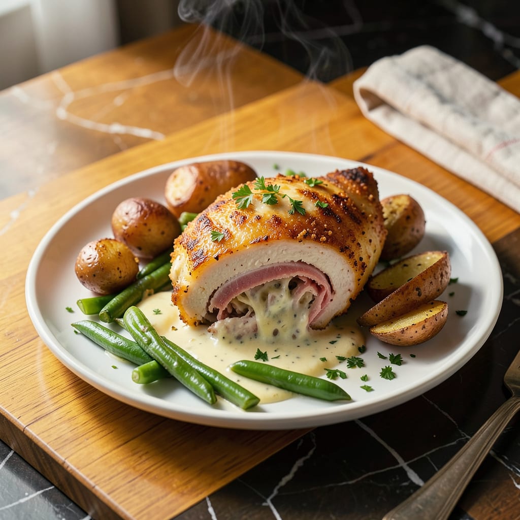 Comprehensive ina garten chicken cordon bleu recipe visual reference