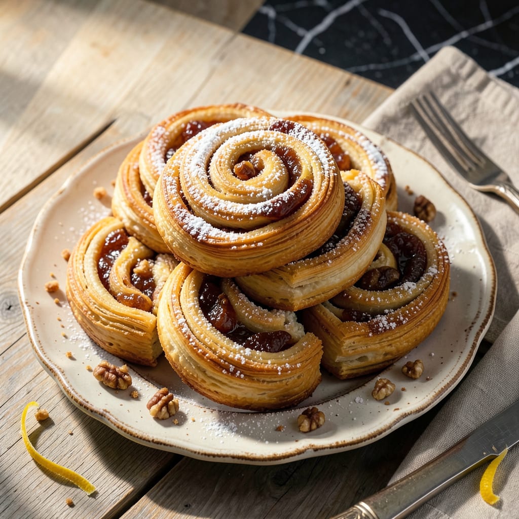 Comprehensive Ina Garten's Rugelach Recipe: Flaky Pastry With Sweet Nut Filling visual reference