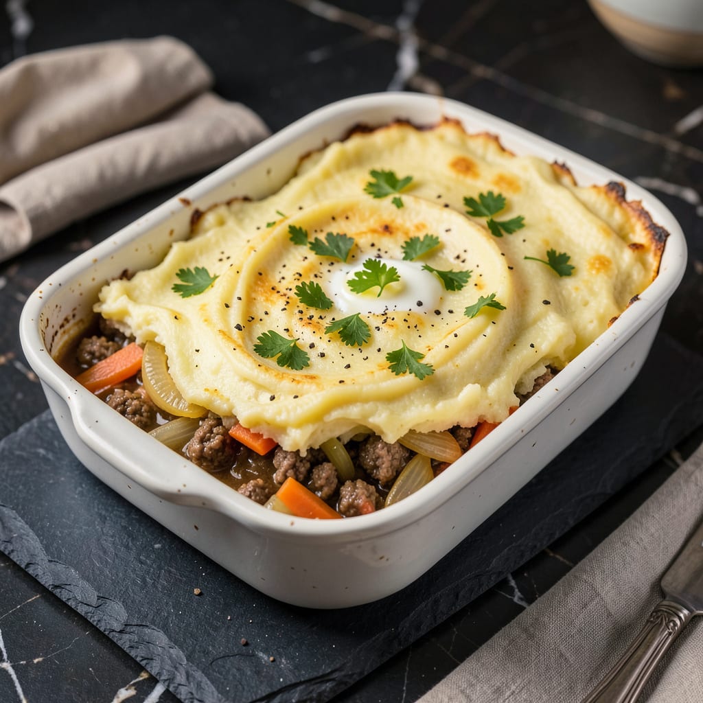 Comprehensive Ina Garten's Shepherd's Pie Recipe: Creamy Mashed Topping With Savory Filling visual reference