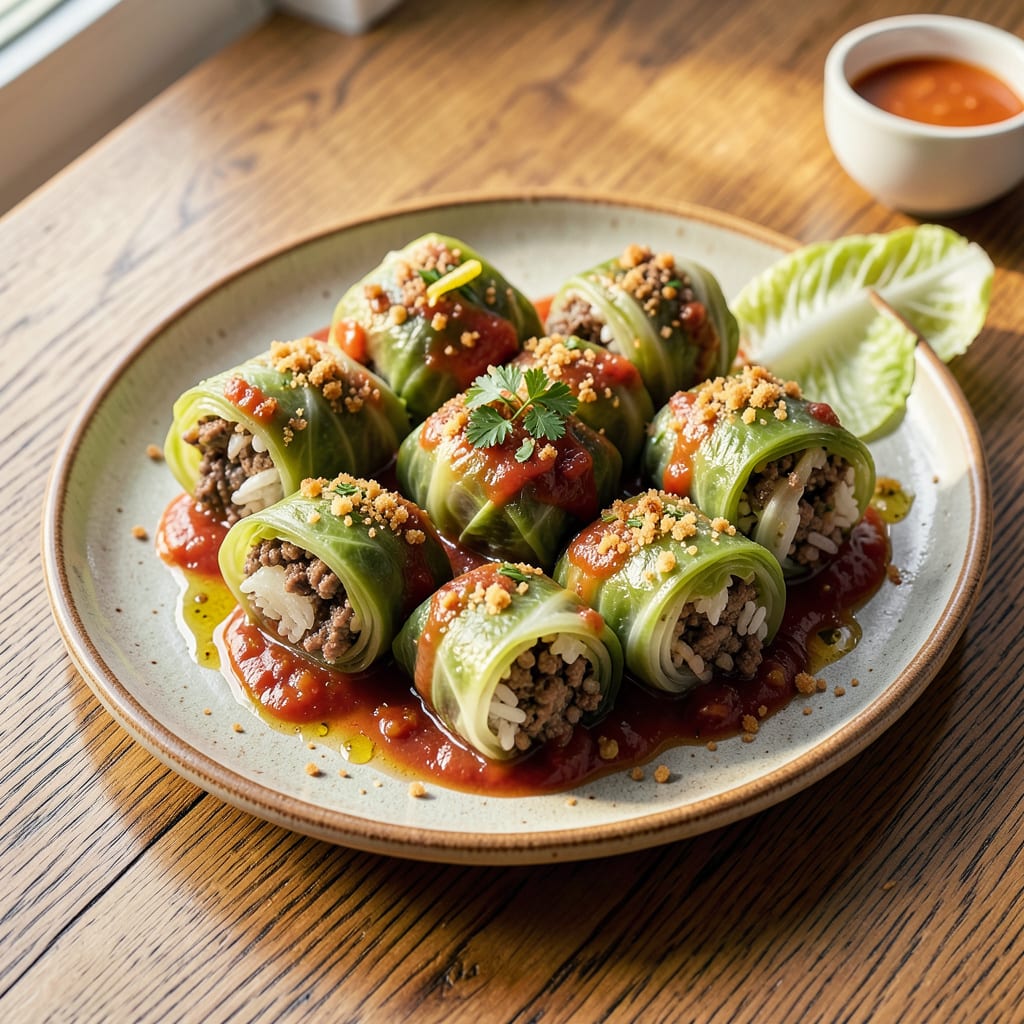 Comprehensive Ina Garten's Stuffed Cabbage Recipe: Tender Rolls With Savory Meat Filling visual reference