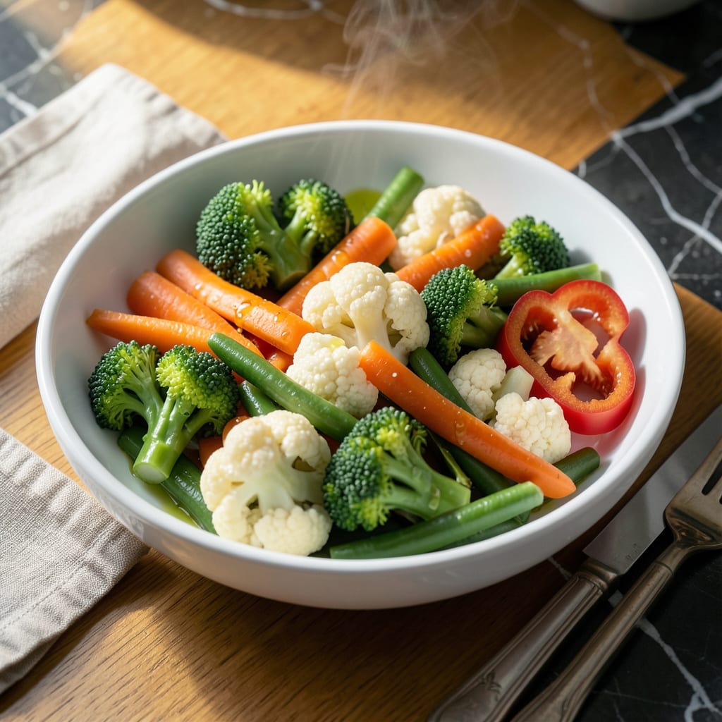 Complete Instant Pot Steamed Vegetables Recipe: Vibrant Crisp Tender Medley in Minutes overview image