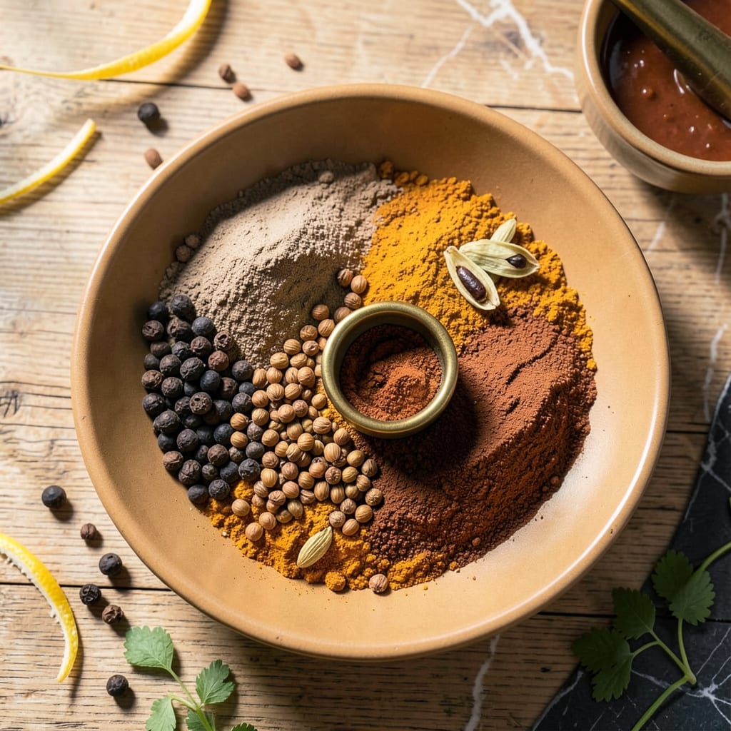 Japanese Curry Mix Recipe: Homemade Spice Blend for Rich, Savory Depth example with annotations