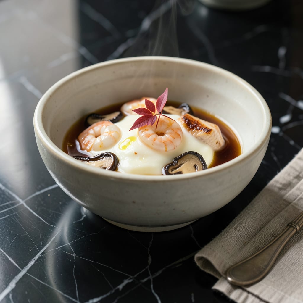 Japanese Steamed Egg Recipe: Silk Smooth Custard With Dashi Depth illustration with key details