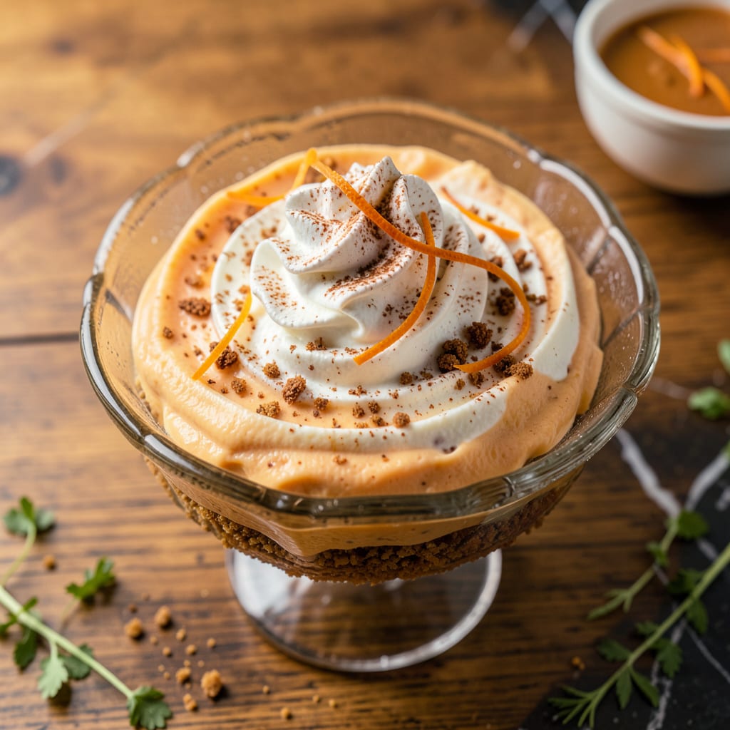 Complete jello no bake pumpkin cheesecake recipe overview image