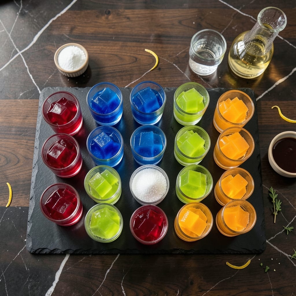 Jello Shot Recipe Vodka: Boozy Party Favors in Colorful Cups