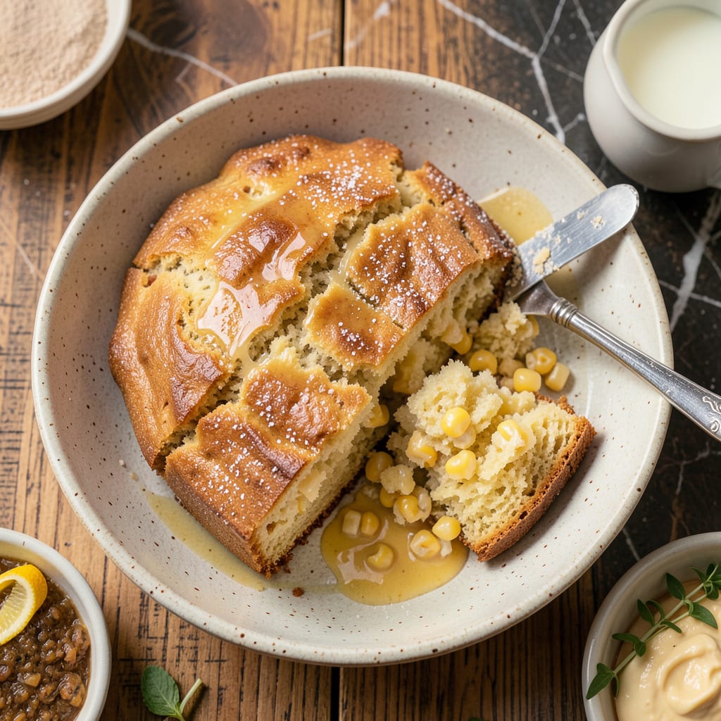 Comprehensive jiffy cornbread recipe with creamed corn visual reference