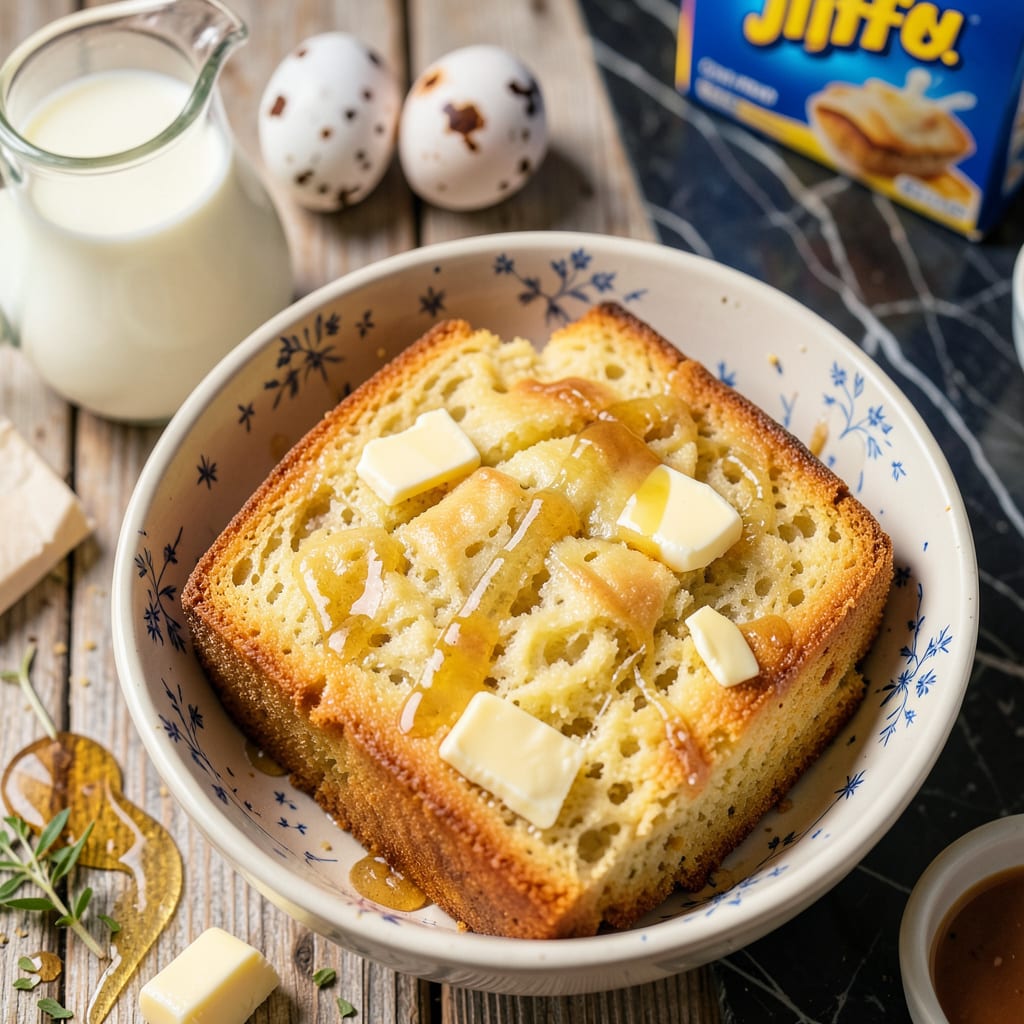 jiffy honey butter cornbread recipe detailed visual guide