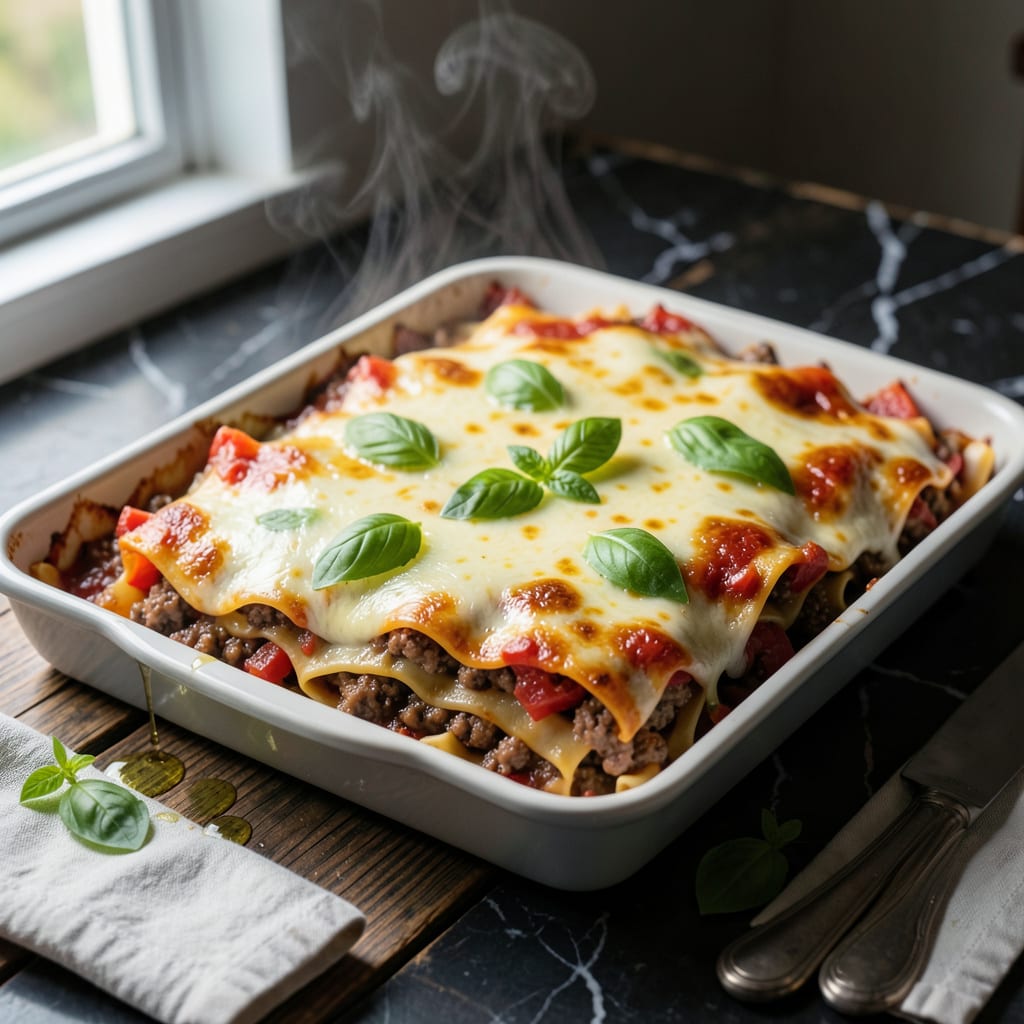 Complete joanna gaines lasagna recipe overview image