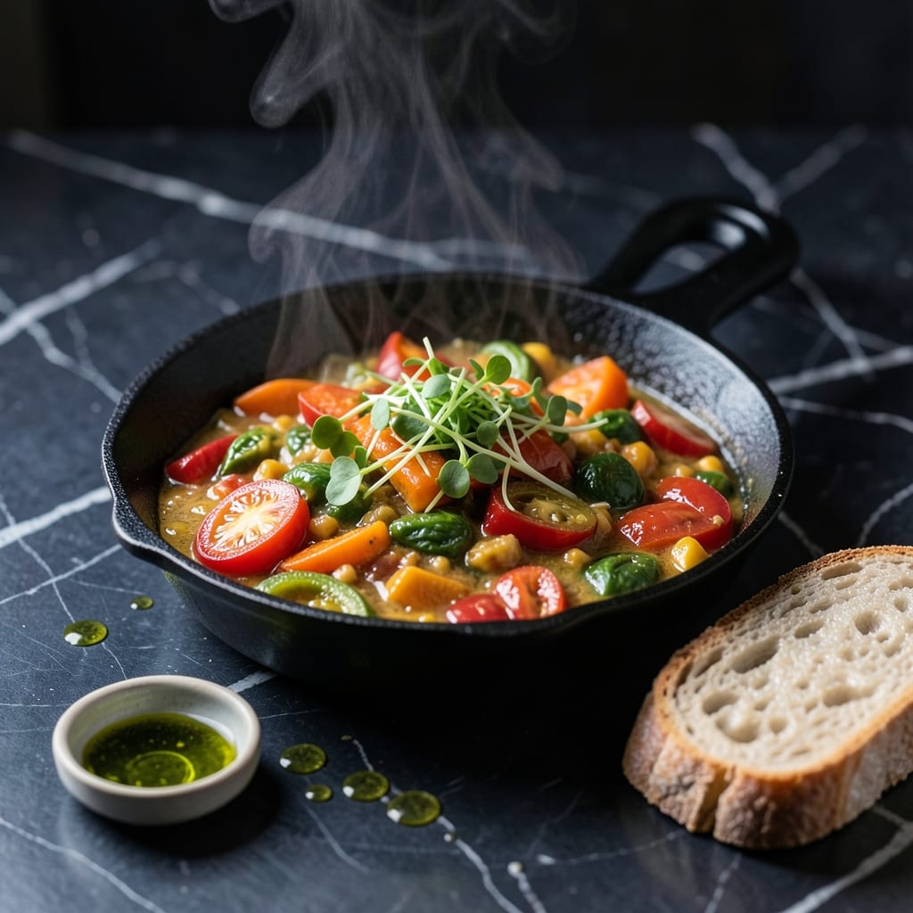 knorr vegetable recipe mix example with annotations