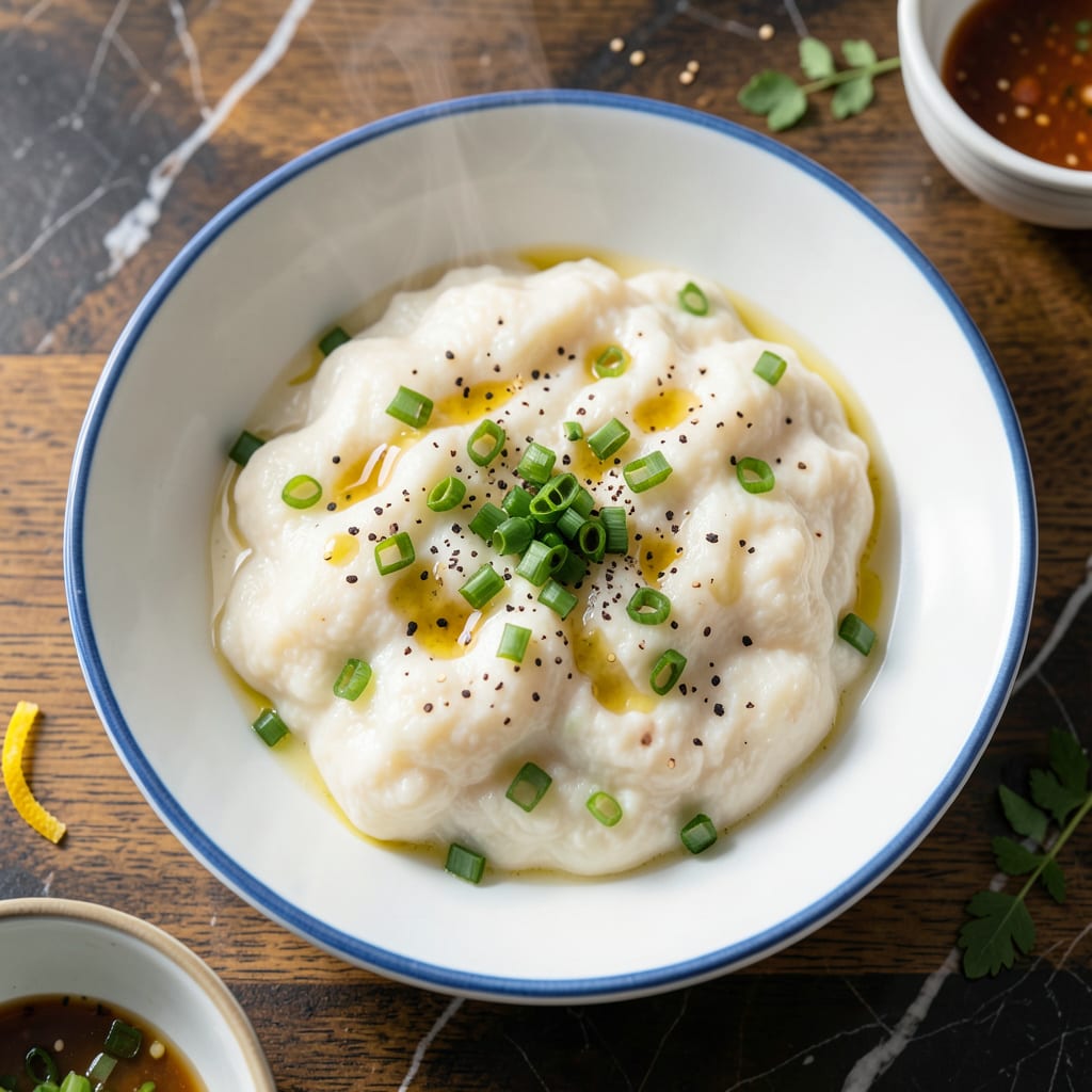 Korean Fluffy Steamed Egg Recipe: Pillowy Softness With Scallion Aroma example with annotations