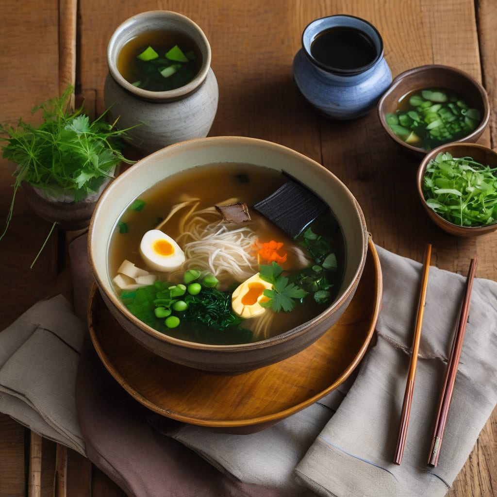Visual representation of Korean Miso Soup Recipe: Hearty Comfort in 30 Minutes