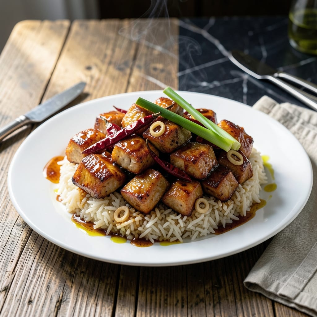 Visual representation of Kung Pow Chicken Recipe Panda Express: Spicy Sweet Takeout Classic at Home