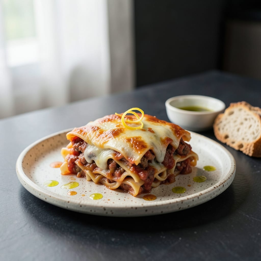 Visual representation of lasagna recipe no boil noodles