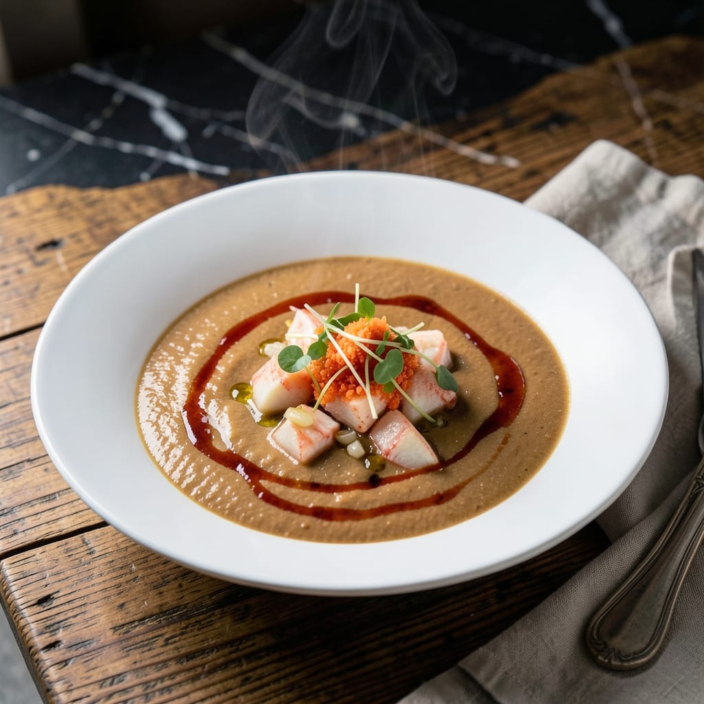 lobster bisque recipe gordon ramsay example with annotations