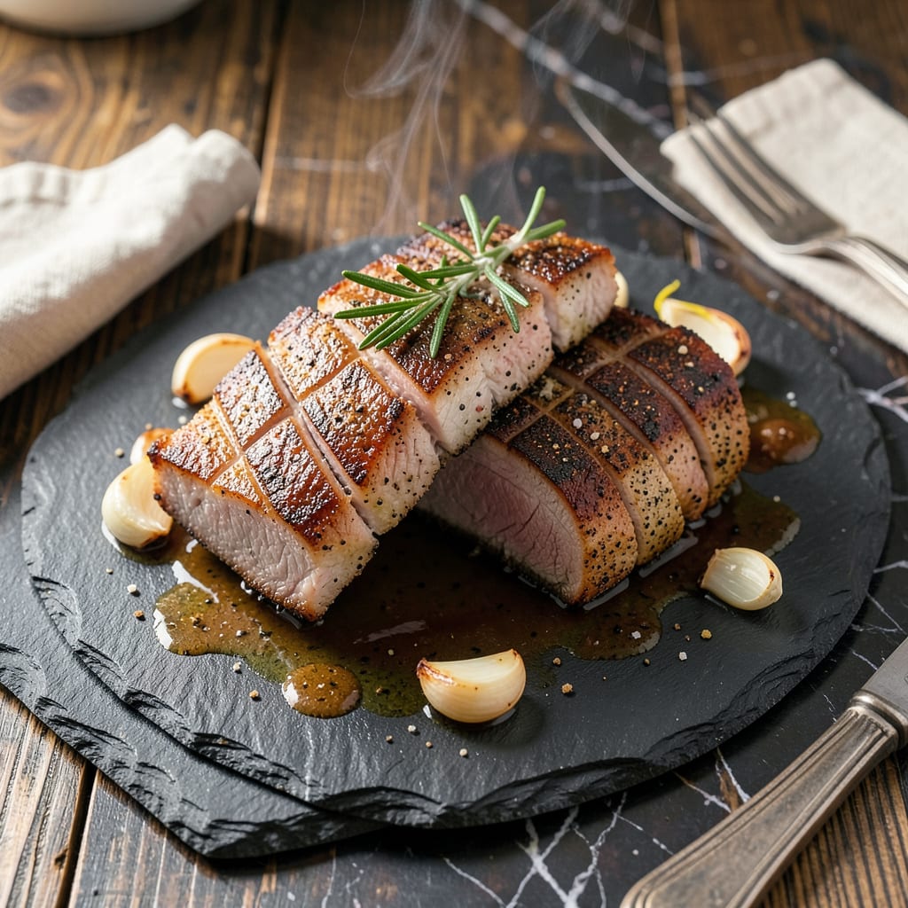 Visual representation of Loin Pork Chops Recipe: Juicy, Pan Seared Perfection in 20 Minutes
